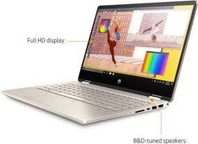 img 3 attached to 💻 HP Pavilion x360 14" 2-in-1 Full HD Touchscreen Laptop, Intel i5-8250U, 8GB RAM, 256GB SSD, B&O Audio, Windows 10