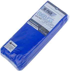 img 2 attached to 🧼 The Rag Company Edgeless 365 Microfiber Towels - Premium 70/30 Blend: Perfect for Professional Polishing, Wax Removal, and Auto Detailing - 10-Pack in Royal Blue, 16x16 inches, 365gsm