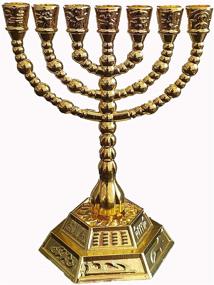 img 1 attached to Jerusalem Tribes Israel Branch Menorah