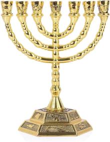 img 2 attached to Jerusalem Tribes Israel Branch Menorah