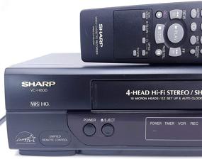 img 3 attached to 📼 SHARP VC-H800U: High-quality VHS VCR Video Cassette Player Recorder for Optimal Playback Experience