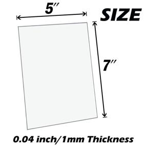 img 3 attached to 🖼️ 5X7 Plexiglass Acrylic Panel Sheet