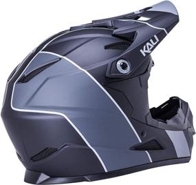 img 1 attached to Kali Protectives Stripe Full Face Helmet