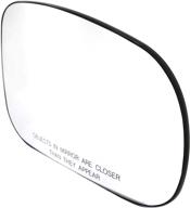 🔎 dorman 56028 mirror glass for right passenger side door on compatible pontiac models logo