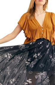 img 1 attached to Free People Lydia Midnight Combo Women's Clothing for Skirts