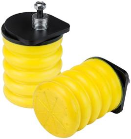 img 4 attached to 🚛 SSR-209-54 SumoSprings Rear: Enhanced Suspension for Chevrolet Silverado 1500 & GMC Sierra 1500, Yellow