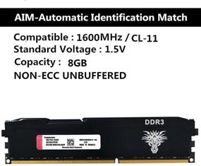 img 2 attached to Йонгхиншенг DDR3 8 ГБ 1600 МГц UDIMM RAM (PC3-12800) CL11 240 контактов 1