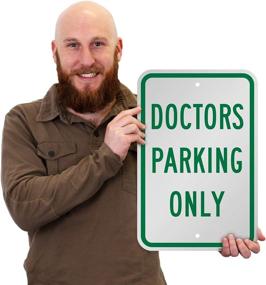 img 3 attached to SmartSign Aluminum Legend Doctors Parking