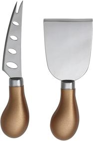 img 2 attached to BarCraft Cheese Knife Set Copper