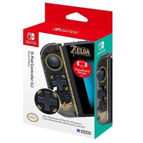 img 1 attached to Officially Licensed Nintendo Switch HORI D-Pad Controller (L) - Zelda Edition