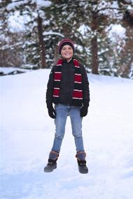 img 3 attached to 🧣 Polar Wear Scarf Gloves Black: Essential Cold Weather Accessories for Boys