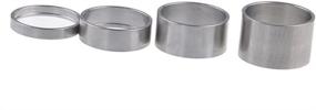 img 3 attached to 🚲 Enhance Your Bike's Performance with Wanyifa Titanium Bicycle Headset Spacer 1-1/8" (5-10 - 15-20mm) Pack of 4