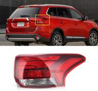motorfansclub задний фонарь сборки - правая сторона - совместим с mitsubishi outlander 2016-2021 логотип