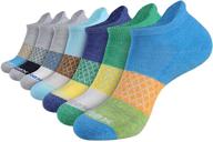 🧦 cushioned athletic running ankle socks for women - 7-pack with tab logo