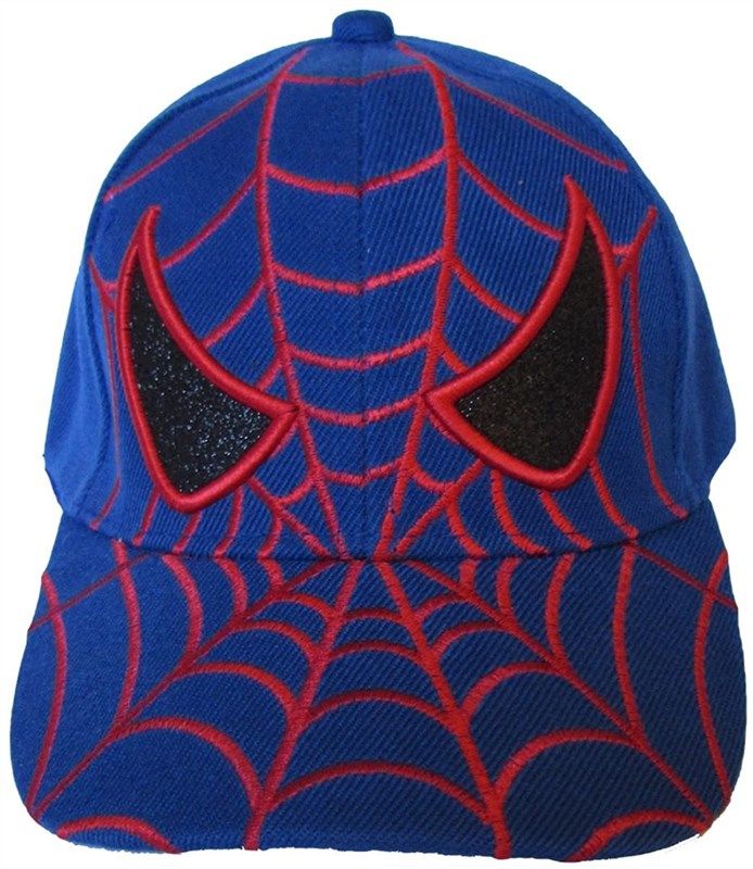 kids youth spider man hat boys' accessories 로고