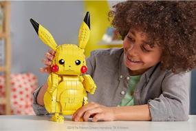 img 2 attached to Mega Construx Pokemon Jumbo Pikachu: Unleash the Power of Pikachu!