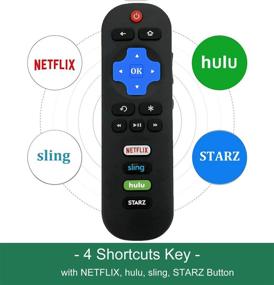 img 1 attached to 📺 TCL Roku TV Remote Replacement: Universal RC280 RC282 Remote - No Setup Required!