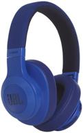 jbl bluetooth headphone blue e55bt logo