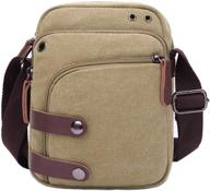 compact messenger bag, cell phone purse wallet, travel crossbody handbags for men and women logo