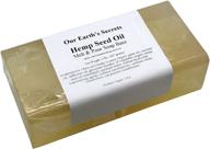 🌿 hemp seed - 2 lbs meltable soap base by our earth's secrets logo