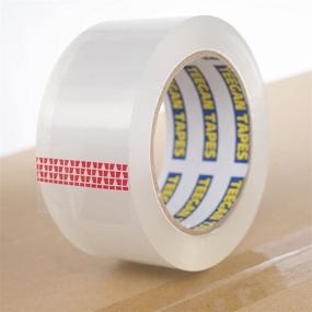 img 1 attached to 📦 Clear Packing Tape by Teegan Tapes: Efficient & Durable Solution for Secure Packaging