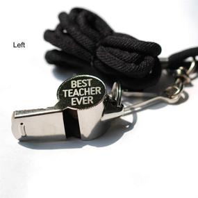 img 3 attached to Teacher Personalized Stainless Lanyard Ideal Referees