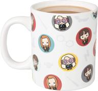 ☕ charming harry potter coffee mug - 11oz chibi character design - perfect gift for all age groups - durable ceramic logo