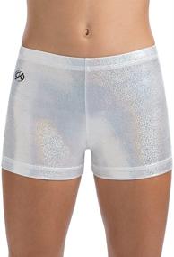 img 2 attached to GK White Sparkle Cheer Shorts