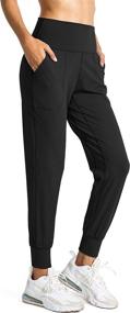 img 2 attached to 👖 Women's High Waisted Joggers with Pockets - G Gradual Loose Leggings for Yoga, Workout, Athletic and Lounge