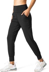 img 4 attached to 👖 Women's High Waisted Joggers with Pockets - G Gradual Loose Leggings for Yoga, Workout, Athletic and Lounge