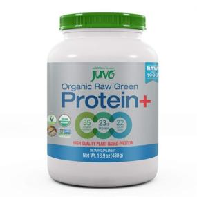 img 4 attached to 🌱 Organic Vegan Green Protein Powder - Gluten Free, Non-GMO, Kosher, No Stevia - 16.9 Ounce - 23g Protein, Complete Amino Acid Profile