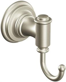 img 1 attached to 🛁 Moen DN9103BN Ellsworth Robe Hook in Brushed Nickel: Enhancing Your Bathroom Décor