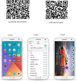 img 1 attached to 📷Fumei HD 720p Камера-платформа автомобиля с Wi-Fi и возможностью записи номеров с помощью умного приложения - Беспроводное резервное копирование и интеллектуальная видеозапись для Android и iPhone/iPad.