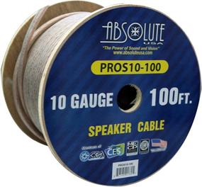img 1 attached to Absolute PROS10100 Gauge Speaker Wire