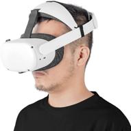 🎯 enhanced headband pad for oculus quest 2 elite strap - optimize comfort and pressure reduction logo