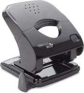 🖤 rapesco eco x5-30ps effortless 2 hole punch, 30 sheet capacity, black logo