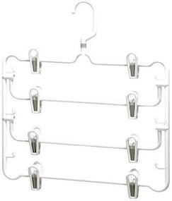 img 1 attached to 👗 Organize your Closet with the Whitmor Plastic 4 Tier Skirt Hanger