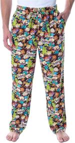 img 4 attached to Shop Now for Nickelodeon Rugrats Character Loungewear Bottoms: Men's Trendy Clothing