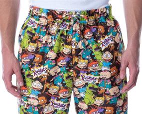 img 2 attached to Shop Now for Nickelodeon Rugrats Character Loungewear Bottoms: Men's Trendy Clothing