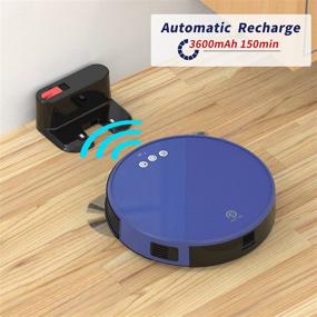 img 3 attached to 🤖 OKP Robot Vacuum Cleaner, 2000Pa Robotic Vacuum with 3600mAh Battery, Dual Dust Box System, Auto Charging, Silent Pet Hair Cleaning, Up to 150 Minutes