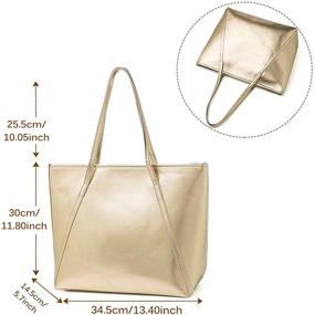 img 3 attached to Womens Tote Handbags Designer Shoulder Women's Handbags & Wallets