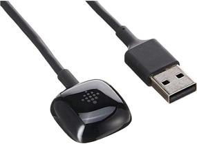 img 4 attached to Official Fitbit Sense and Versa 3 Charging Cable: Stay Powered Up with this High-Quality Fitbit Product