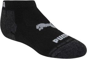 img 2 attached to 🧦 Premium Comfort: PUMA Kids' 8 Pack Low Cut Socks for All-Day Wear