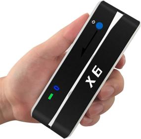 img 4 attached to 💿 Ультракомпактный X6BT Bluetooth Устройство для чтения и записи карт на основе USB с питанием по USB для пустых карт USB.