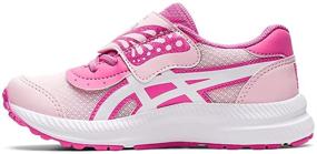 img 1 attached to 👟 ASICS Girls' White Contend Running Shoes - Athletic Shoes for Girls