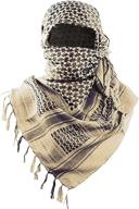 🧣 men's accessories: military style shemagh scarf for tactical desert keffiyeh logo