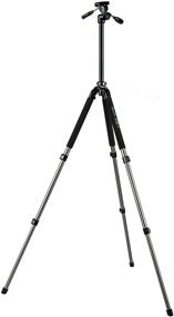 img 2 attached to SLIK Pro 700 DX Tripod: Titanium with 700DX 3-Way Pan-and-Tilt Head – Ultimate Stability for Professional Photography