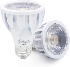 img 4 attached to PAR20 LED Bulb 3000K Soft White Non-Dimmable 8W (75 Watts Equivalent) E26 Medium Base COB Spot Light 24° Beam Angle High CRI (85 ) 800LM AC 85-265V Flood Lamp 2-Pack By Rowrun