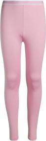img 2 attached to Rene Rofe Girls' Fleece Lined Thermal Underwear Set - 2 Piece Top and Long Johns (Sizes 2T-16)