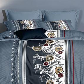 img 3 attached to 🛏️ Shatex Teal Twin Comforter Set – 2 Piece All Season Bedding with Ultra Soft 100% Microfiber Polyester Twin Bed Comforter and 1 Pillow Sham